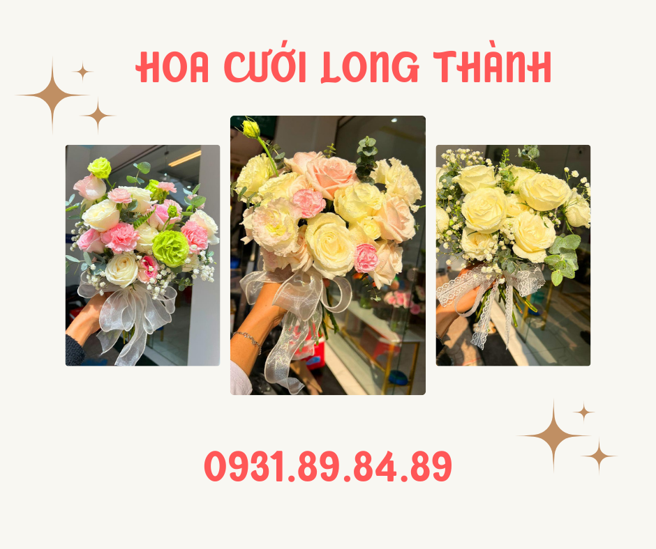 Dịch vụ đa dạng của Hoa Cưới Long Thành