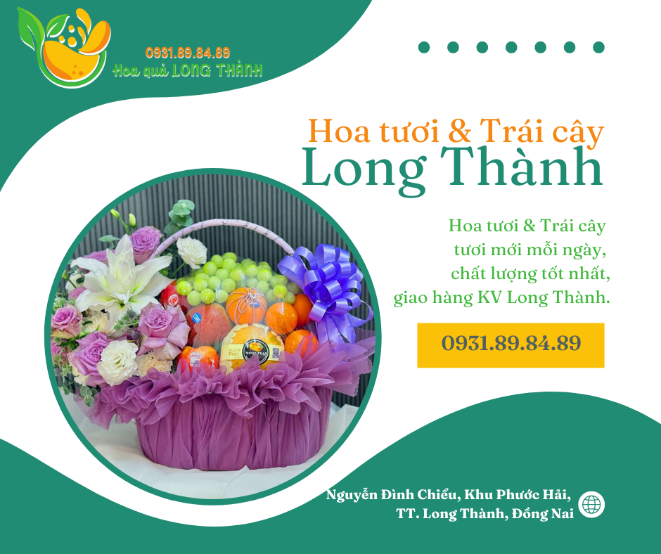 Giới thiệu về Shop Hoa tươi và Trái cây Long Thành